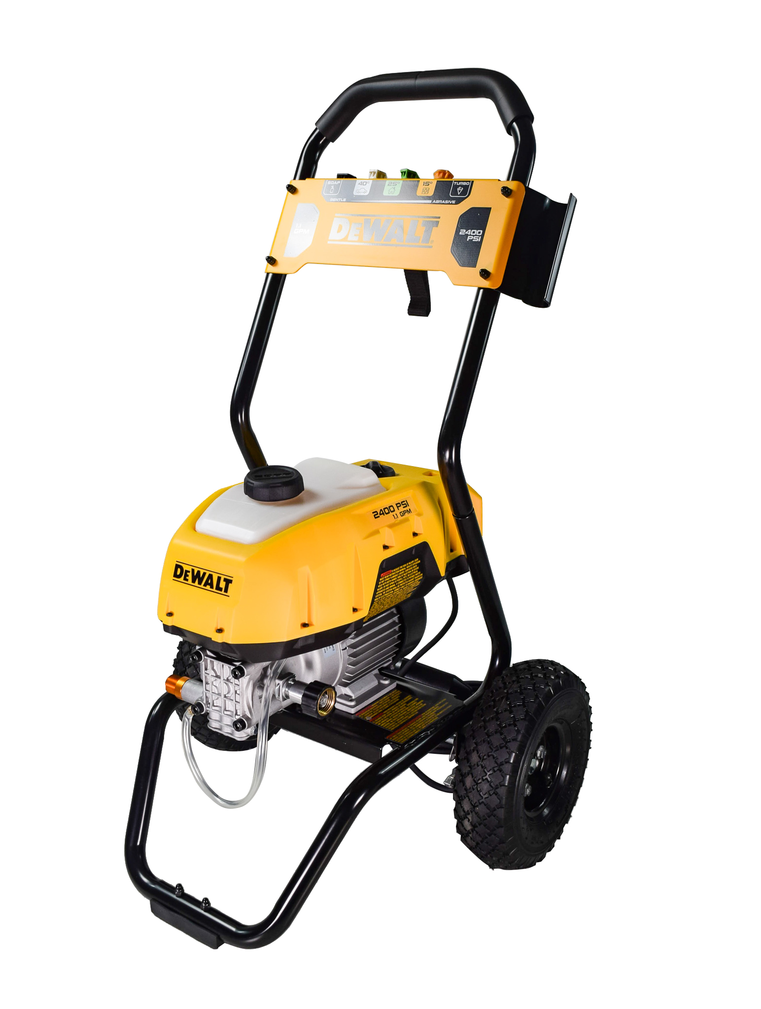 DEWALT Electric Pressure Washer, Cold Water, 2400-PSI, 1.1-GPM, Corded  DWPW2400 